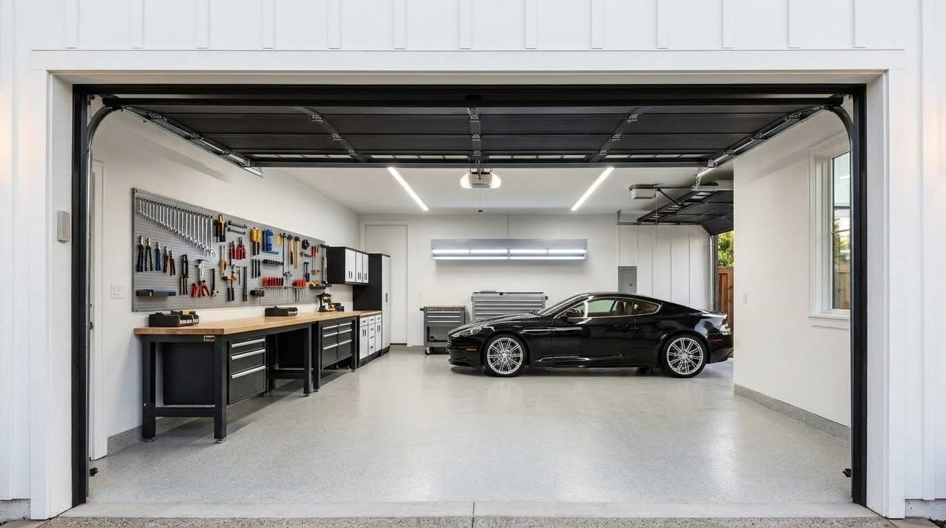 King Expert Garage Door Precision Mechanical Workshop in Prairie Ridge, WA